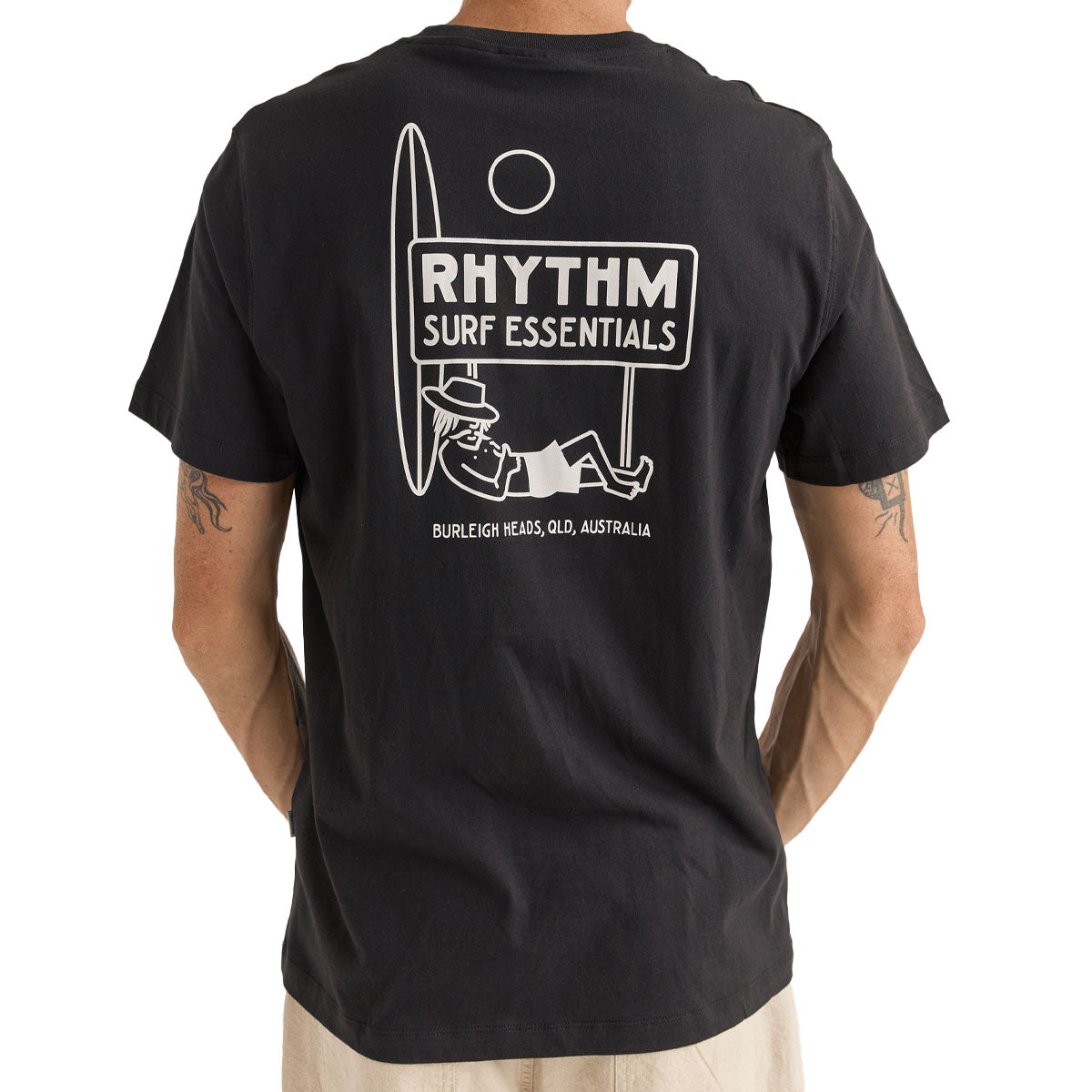 Rhythm Siesta T-Shirt - Black image 4