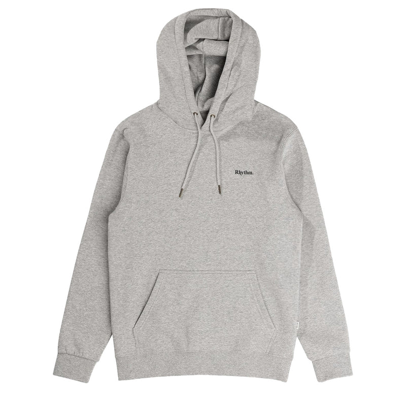 Rhythm Brand Fleece Hoodie - Grey Heather