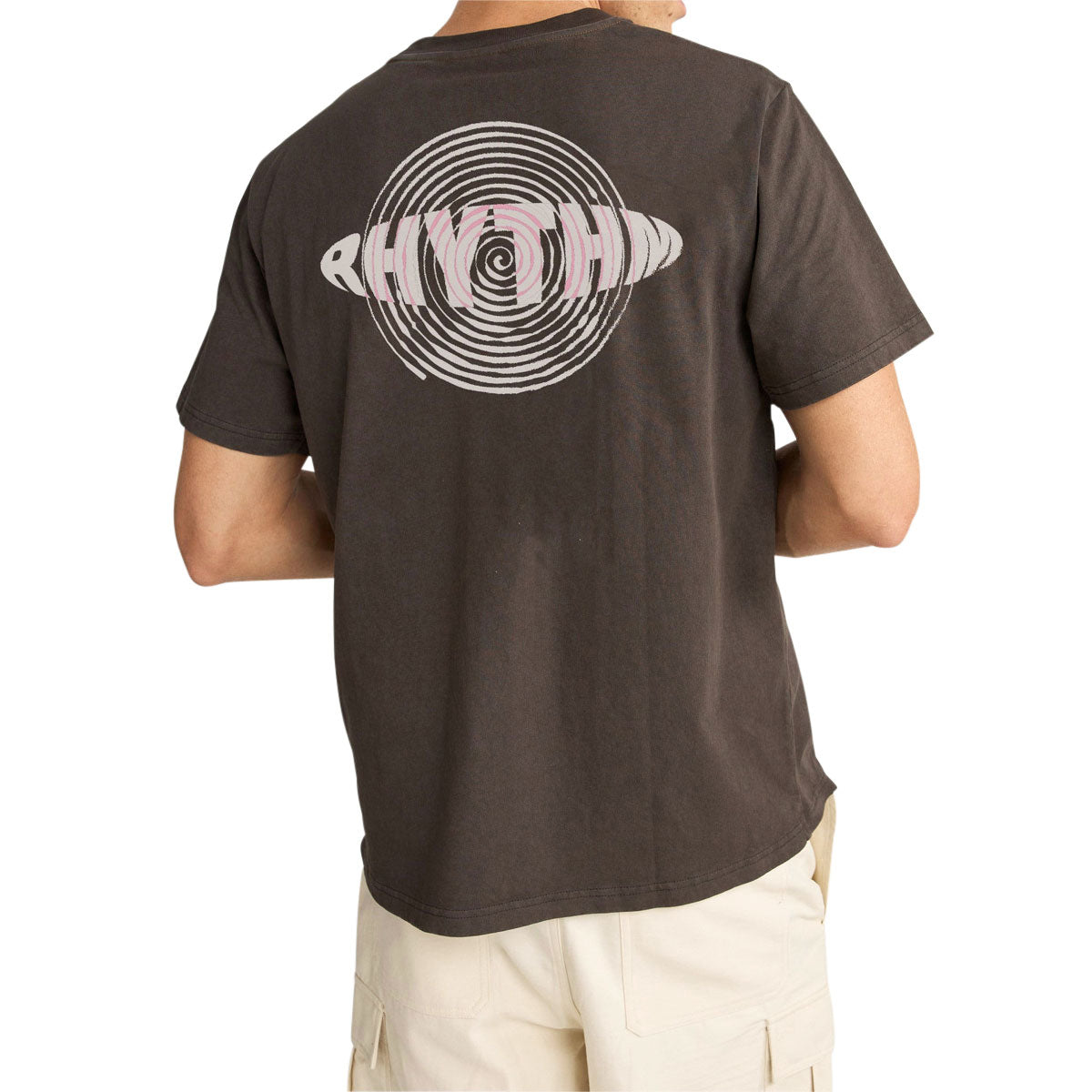 Rhythm Sound Printed Vintage T-Shirt - Black image 3