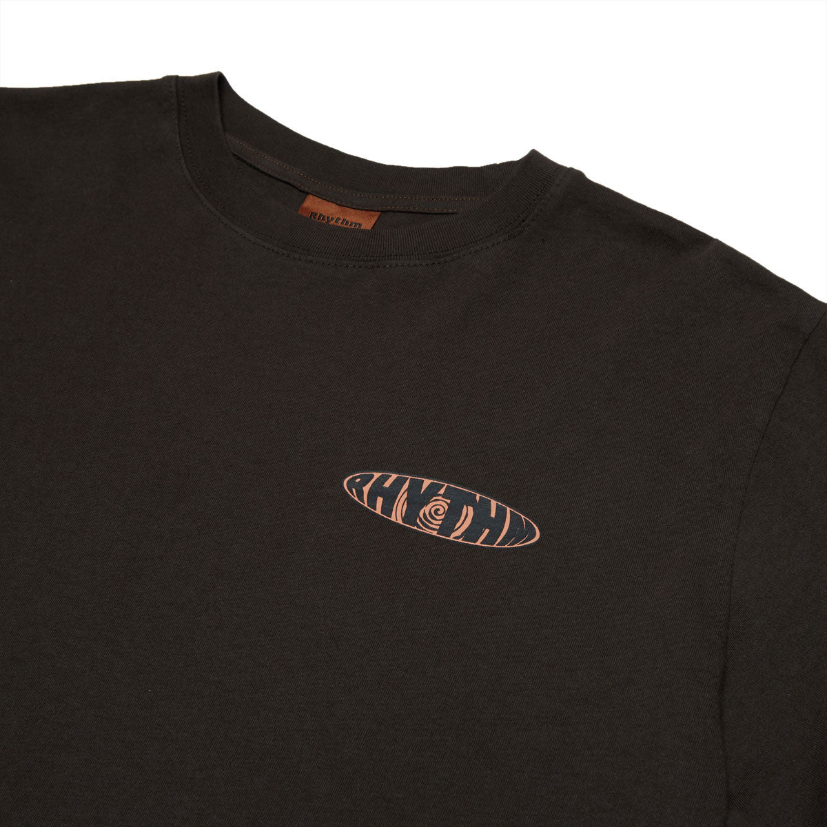 Rhythm Sound Printed Vintage T-Shirt - Black image 4
