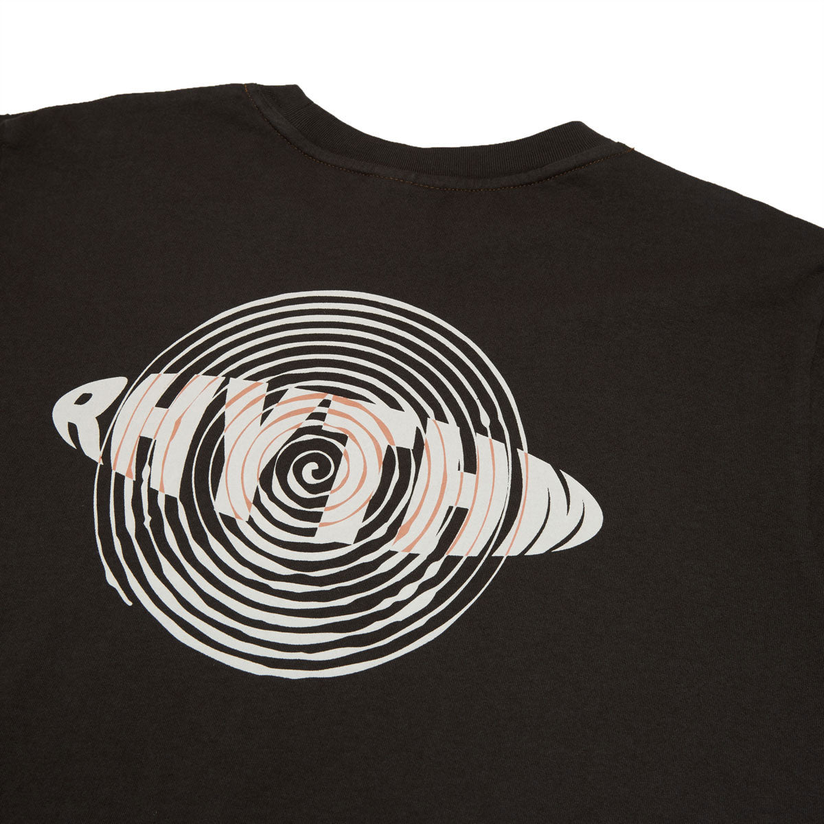 Rhythm Sound Printed Vintage T-Shirt - Black image 5