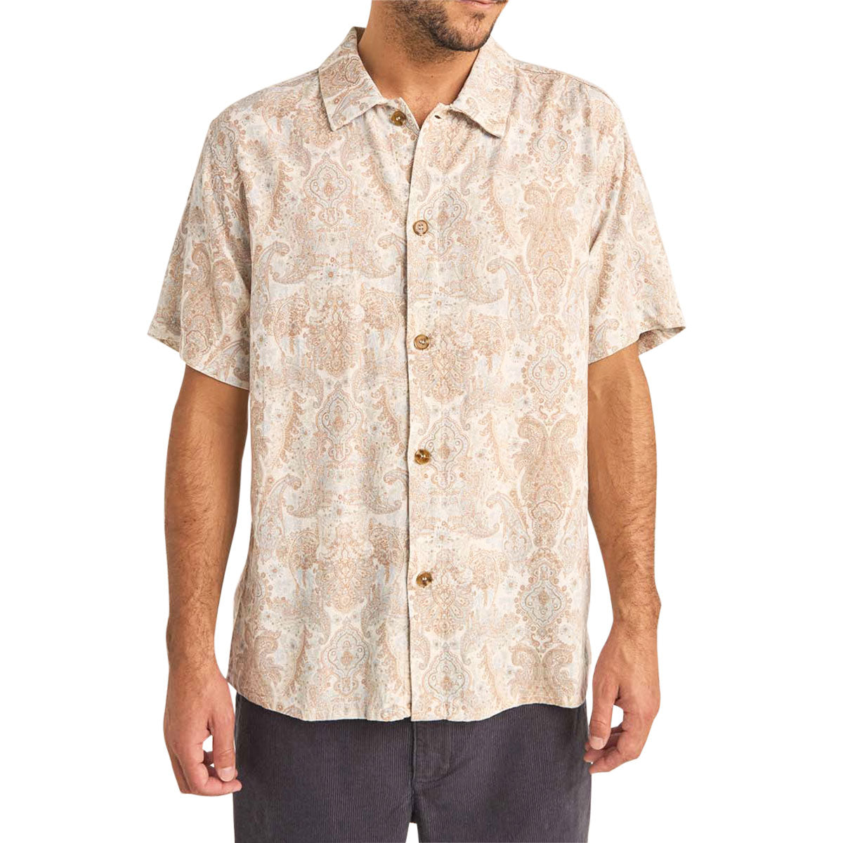 Rhythm Jean Paisley Shirt - Cream image 1