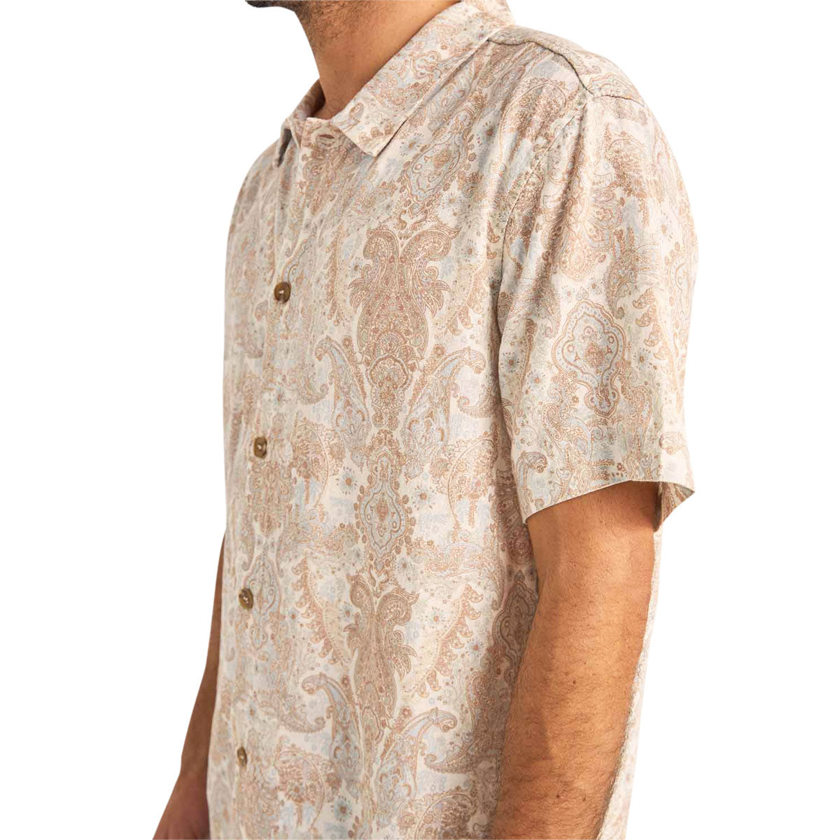 Rhythm Jean Paisley Shirt - Cream image 3