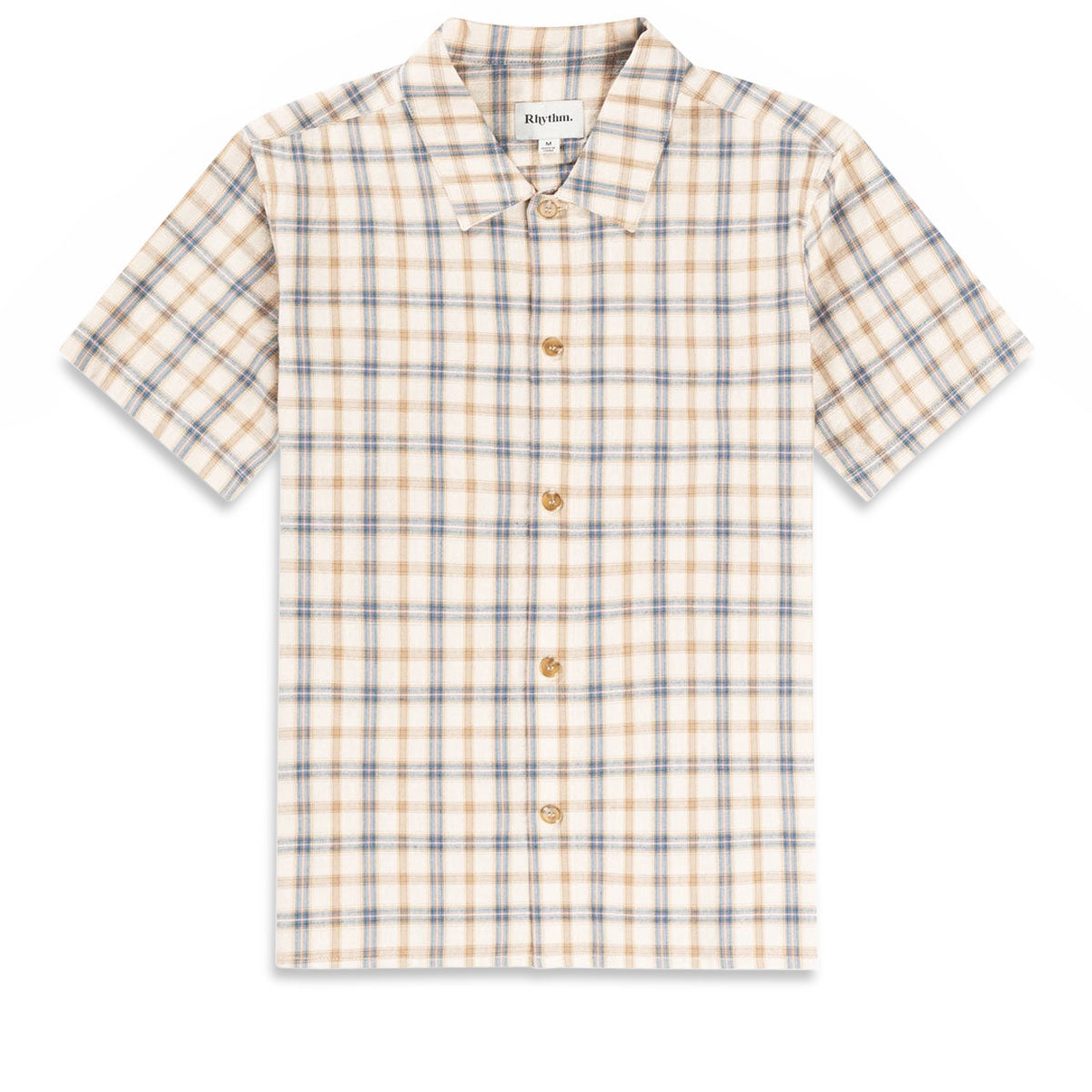 Rhythm Check Shirt - Natural image 4