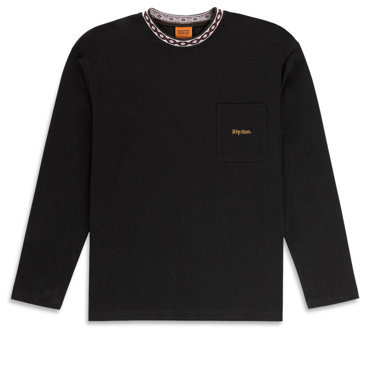 Rhythm Vintage Jac Long Sleeve T-Shirt - Black image 1