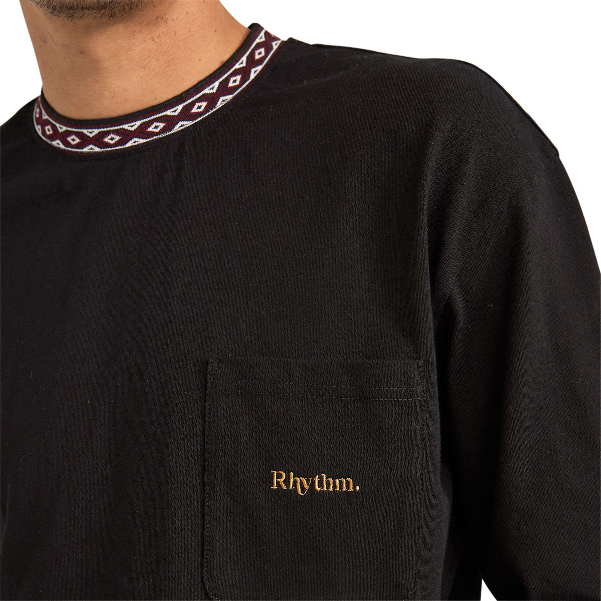 Rhythm Vintage Jac Long Sleeve T-Shirt - Black image 3