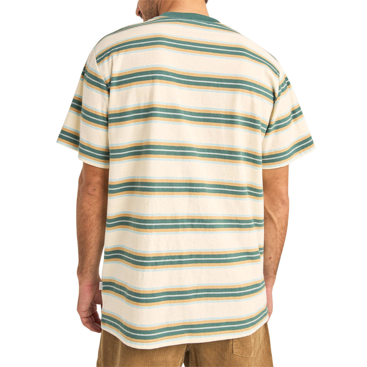 Rhythm Everyday Stripe T-Shirt - Vintage Green image 4