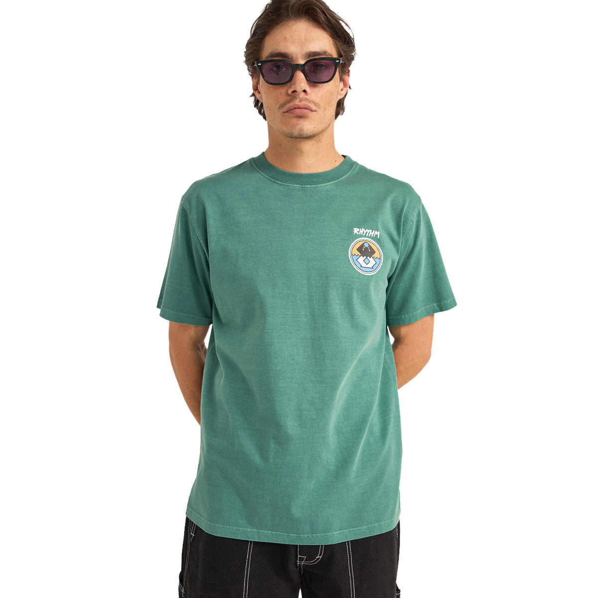 Rhythm Channel T-Shirt - Vintage Green image 3