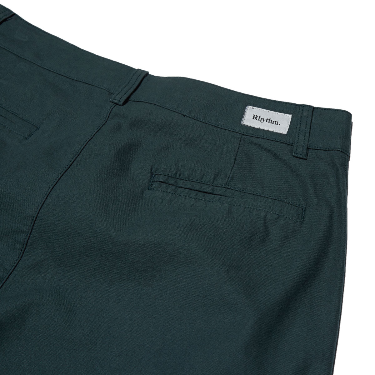 Rhythm Essential Twill Trouser Pants - Dark Green image 3