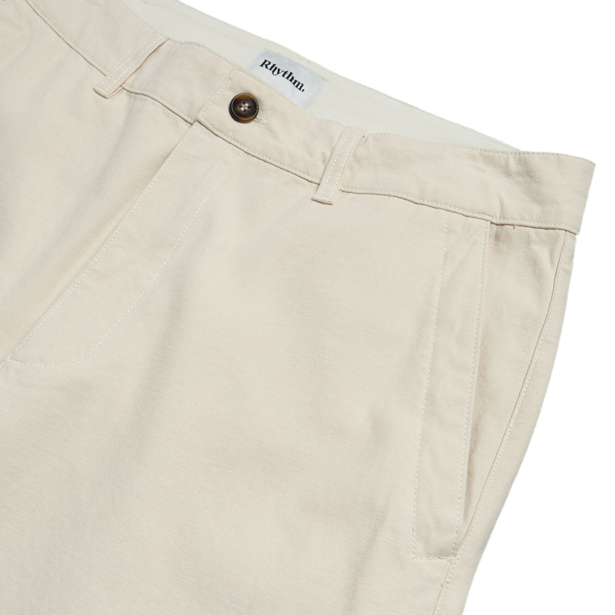 Rhythm Essential Twill Trouser Pants - Stone image 3
