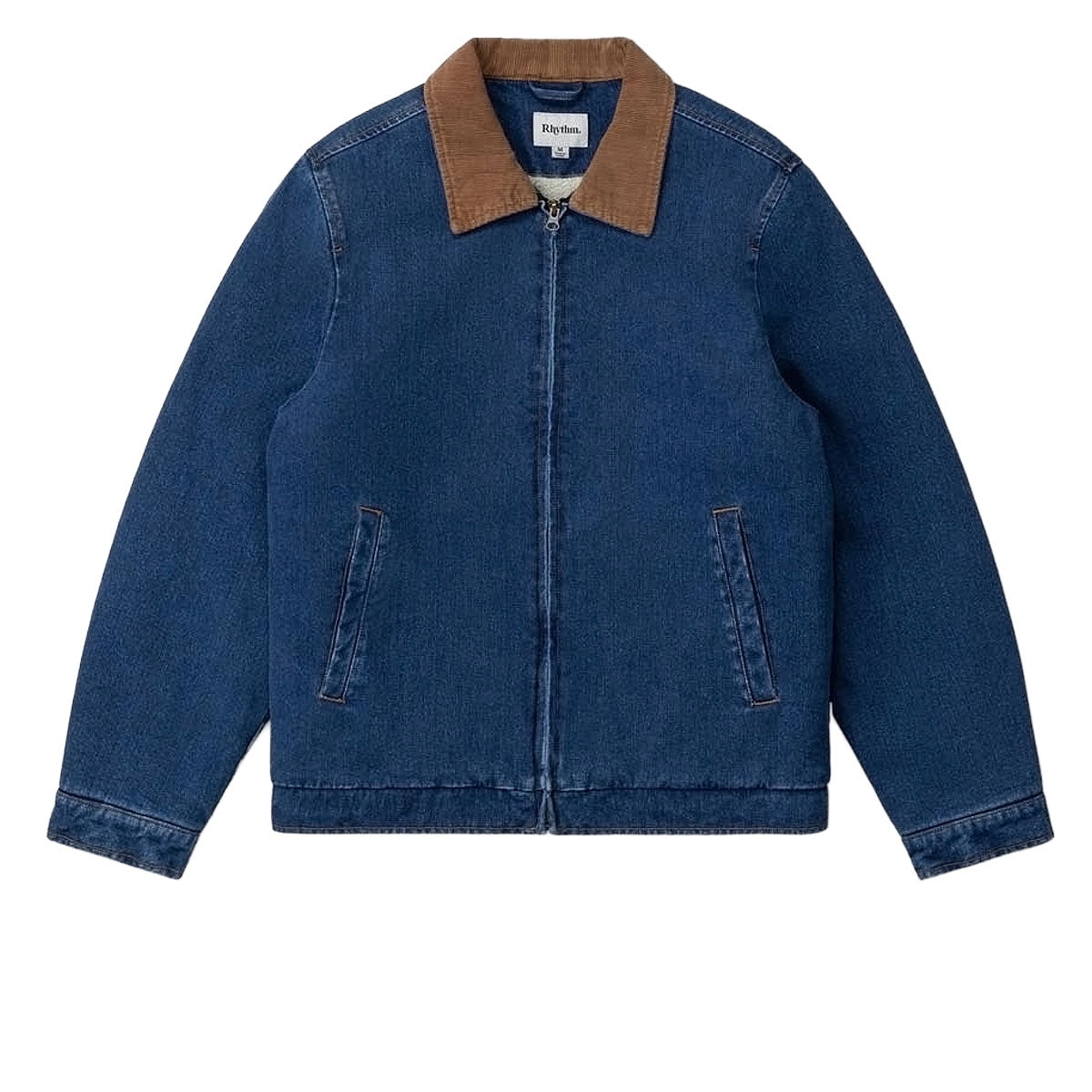 Rhythm Washed Denim James Jacket - Blue Wash image 1