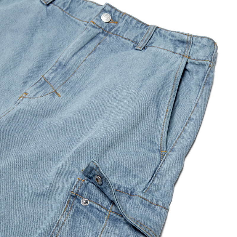 Rhythm Denim Cargo Shorts - Stone