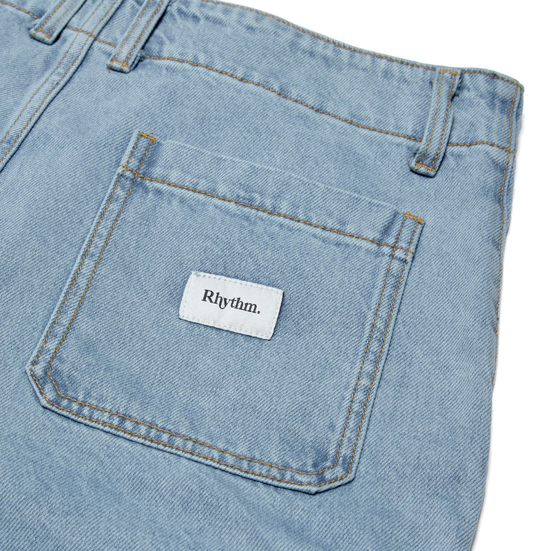 Rhythm Denim Cargo Shorts - Stone
