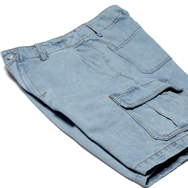 Rhythm Denim Cargo Shorts - Stone