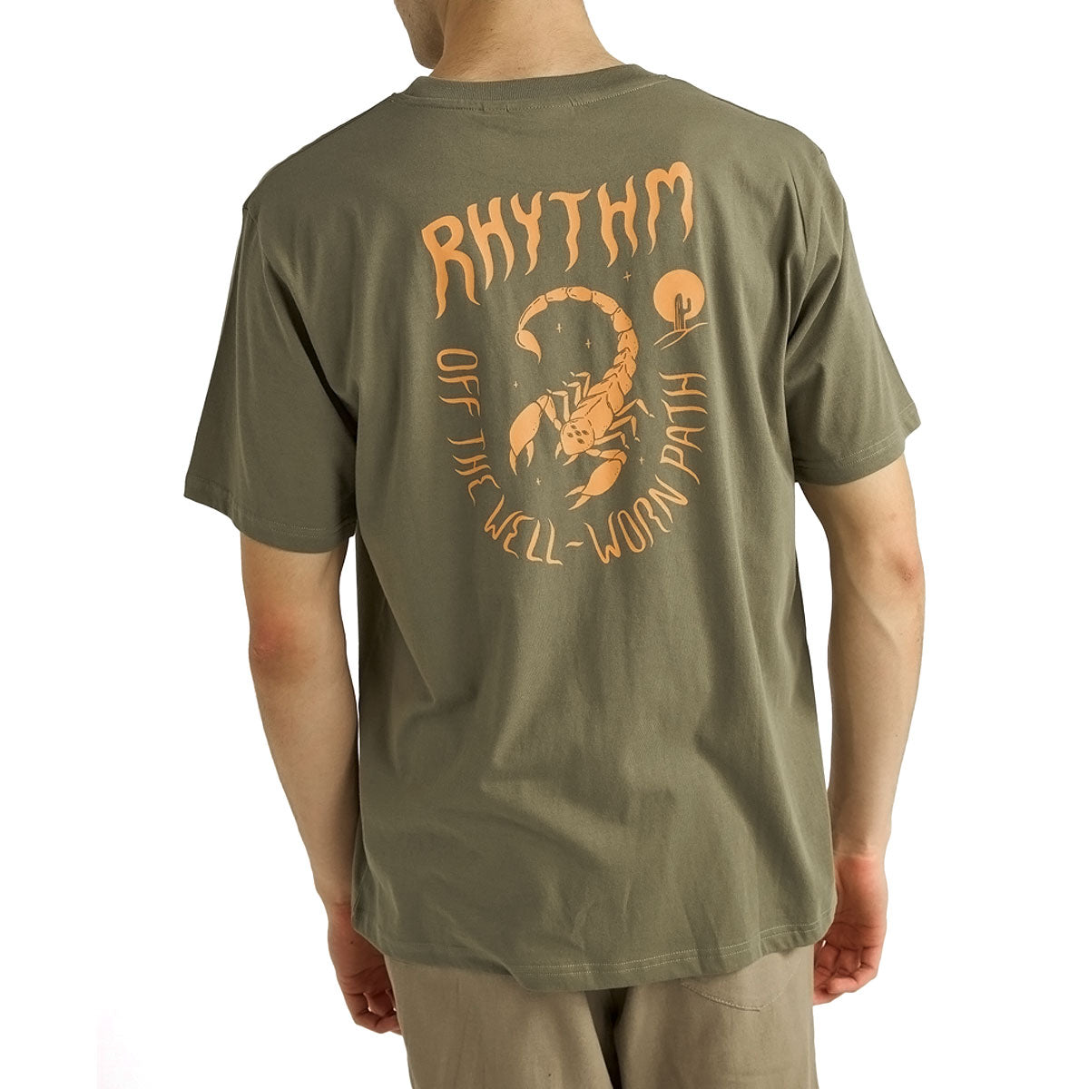 Rhythm Desert Locals T-Shirt - Military Olive image 1