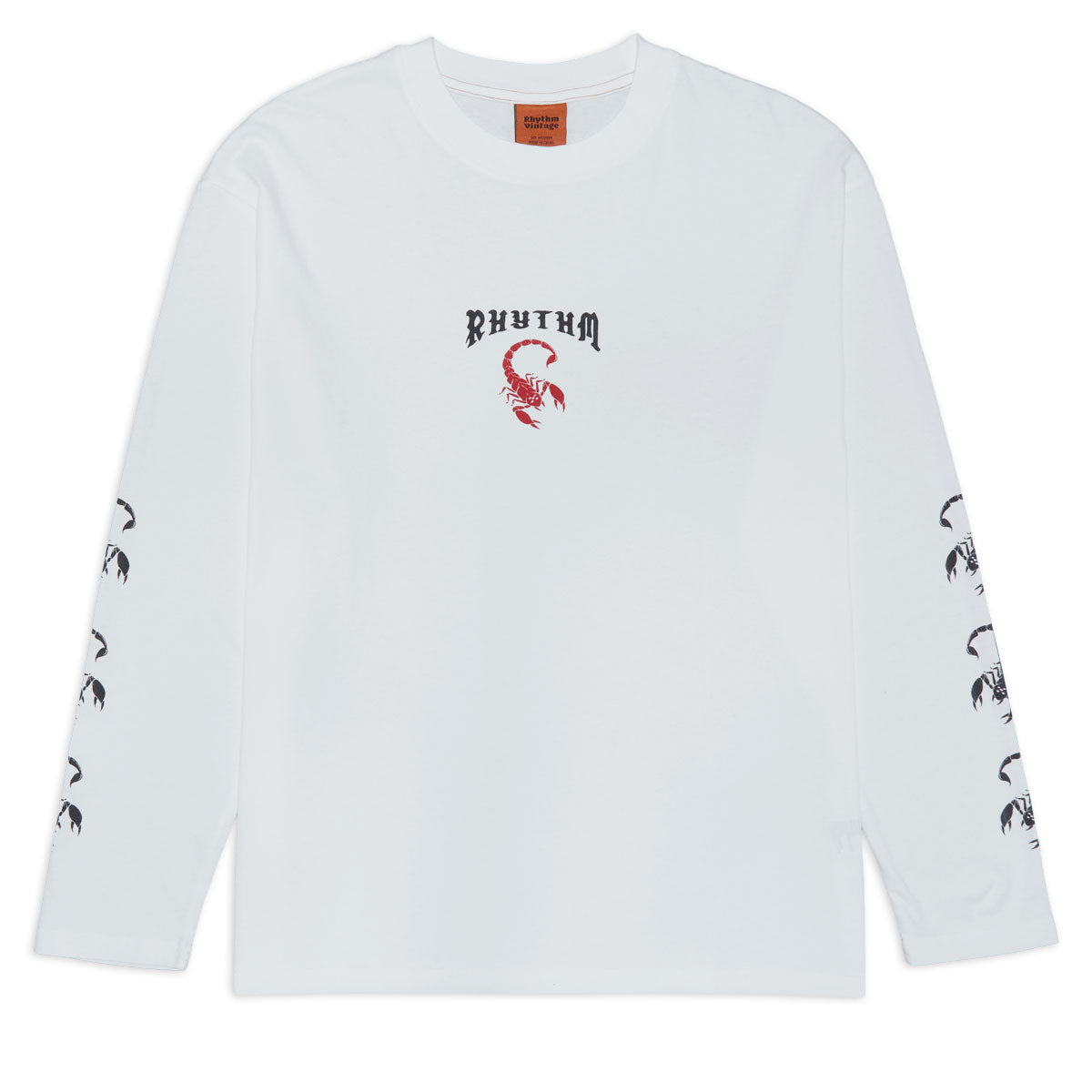 Rhythm Scorpion Vintage Long Sleeve T-Shirt - Vintage White image 1