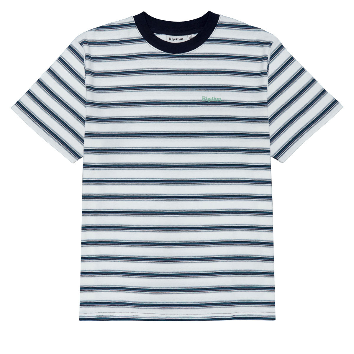 Rhythm Everyday Stripe T-Shirt - Vintage White image 1