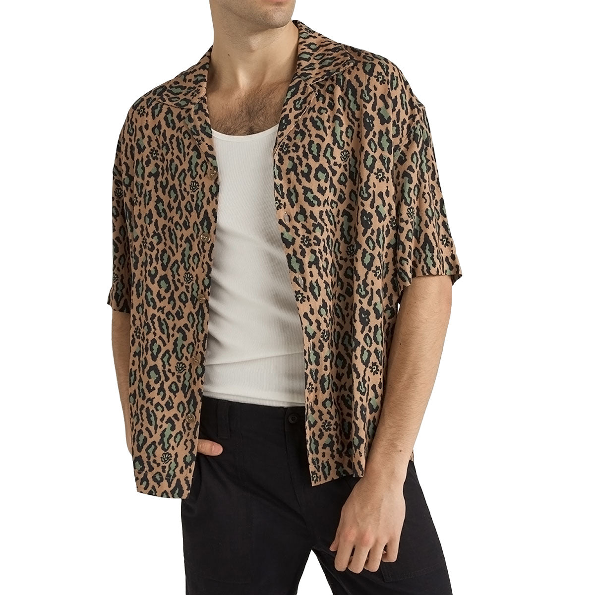 ★MUSINSA STANDARD★ Relaxed pigment shirt mustard MMDSH501- MUSINSA | MUSINSA STANDARD [Cool Standard] Relax Fit Crew