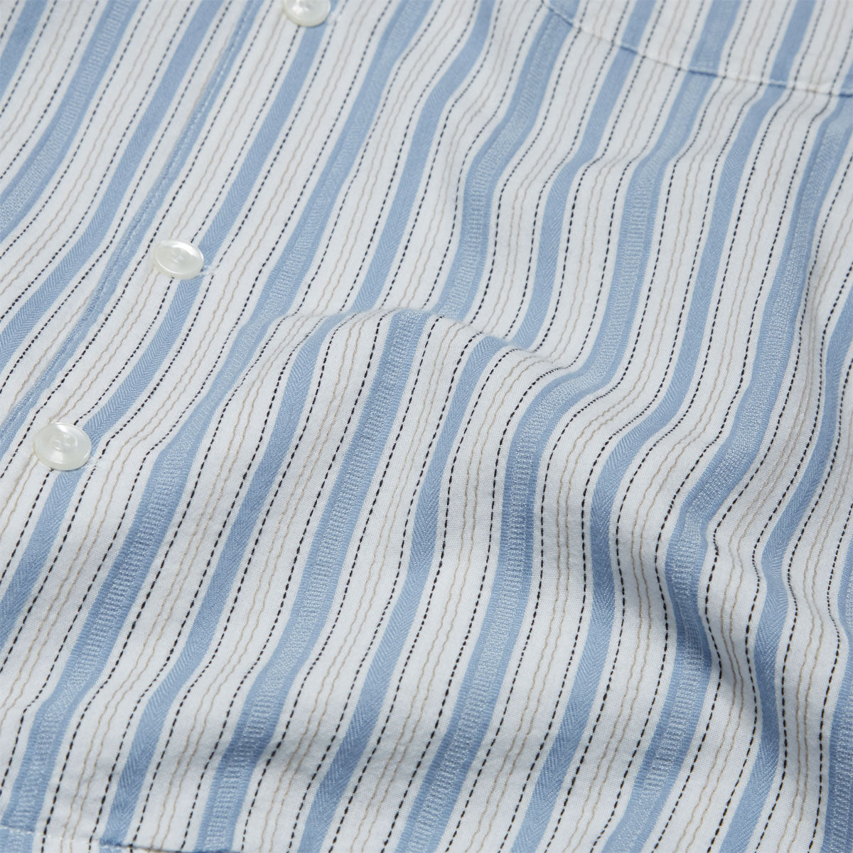Rhythm Striper Long Sleeve Shirt - Blue image 3