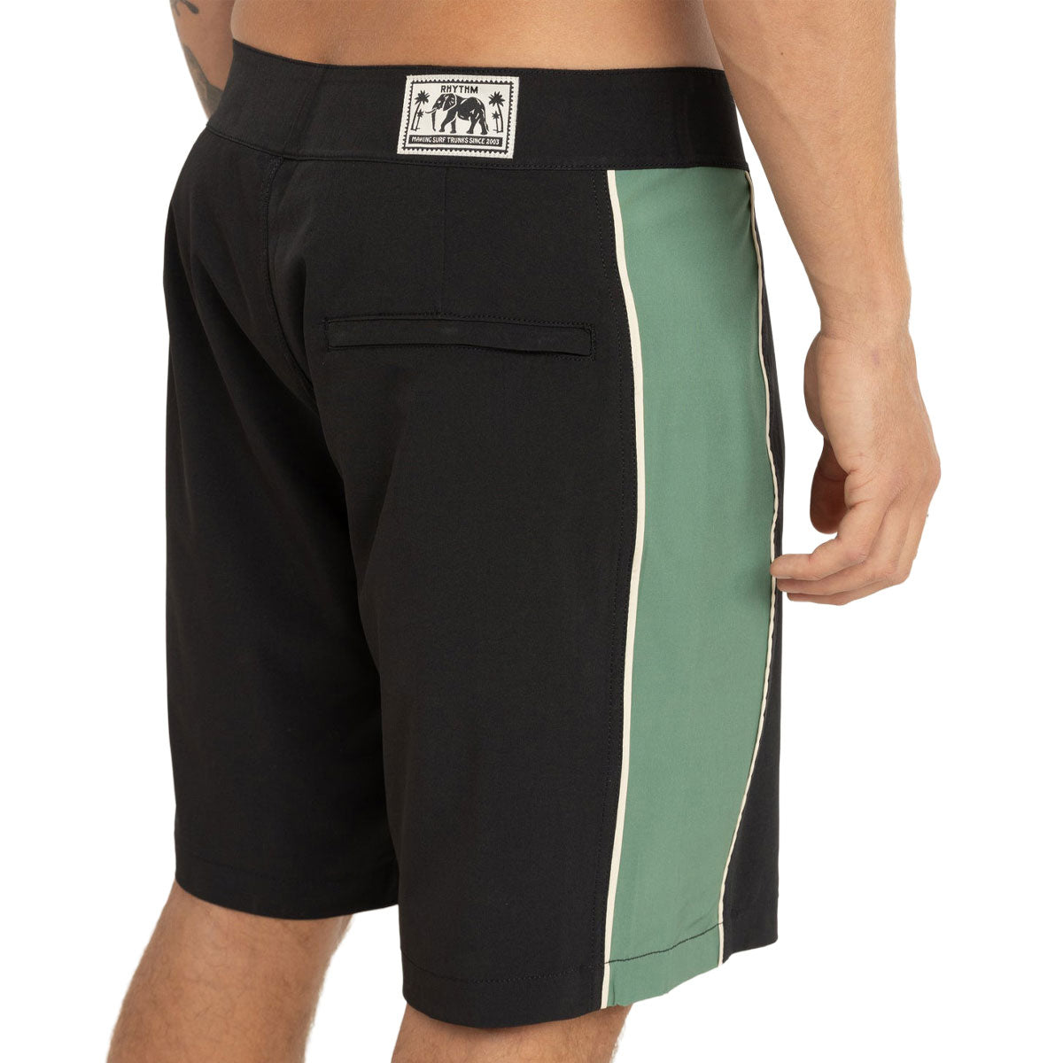 Rhythm Core Pinline Boardshorts - Olive image 3