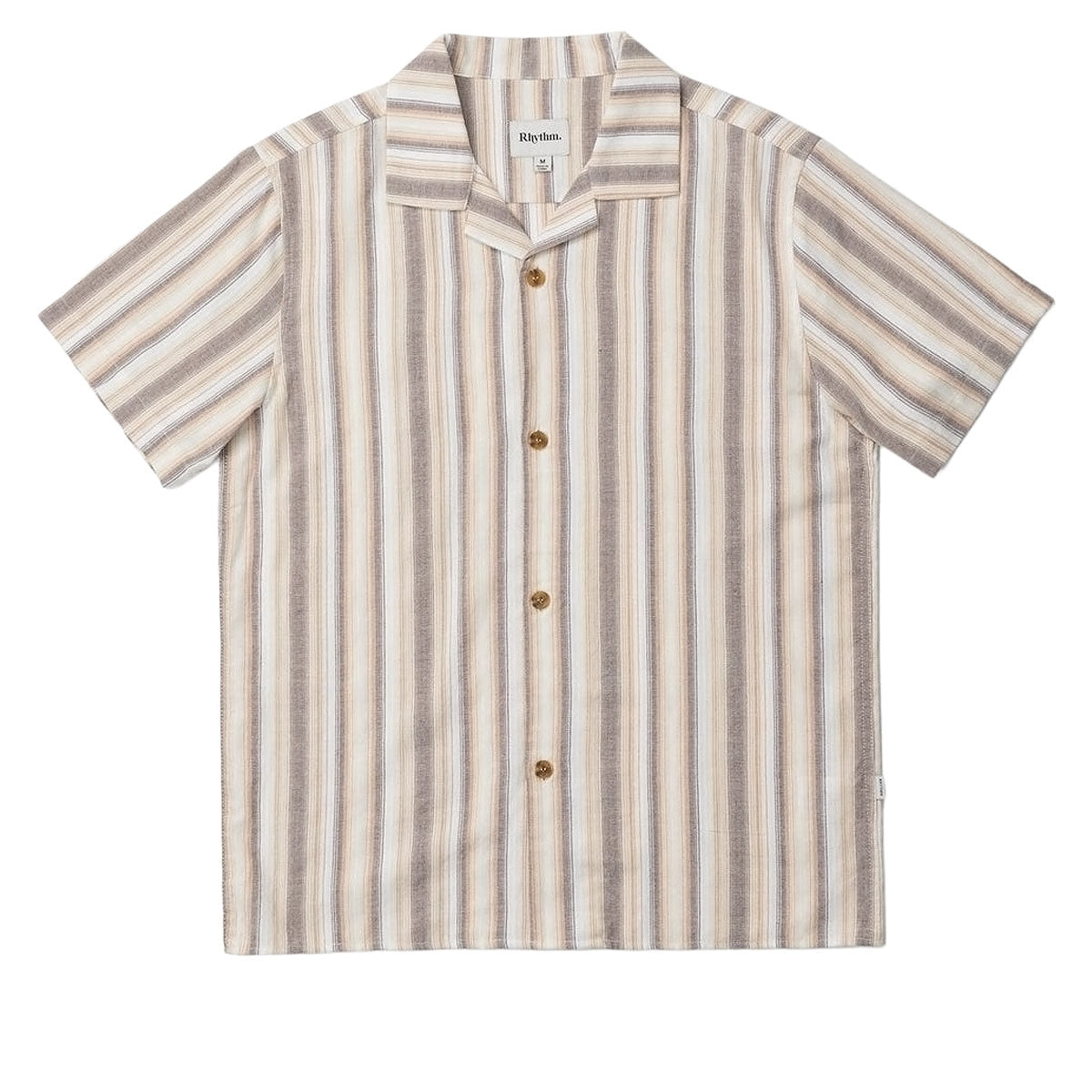 Rhythm Vacation Stripe Shirt - Tobacco image 4