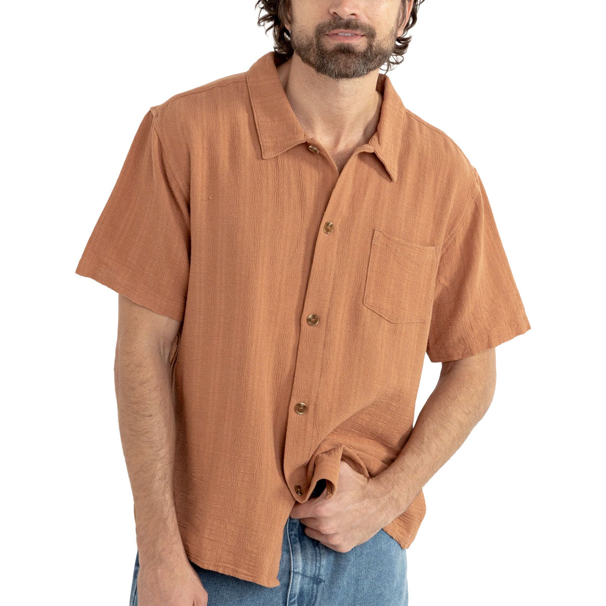 Rhythm Willow Shirt - Tobacco image 1