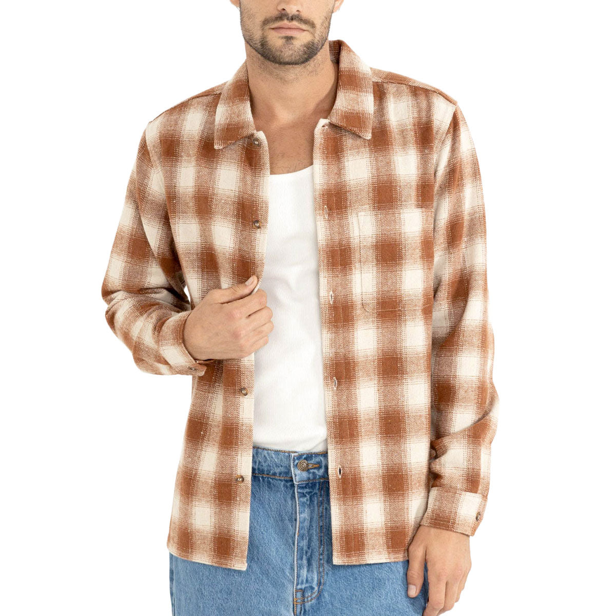 Rhythm Bison Long Sleeve Shirt - Tobacco image 2
