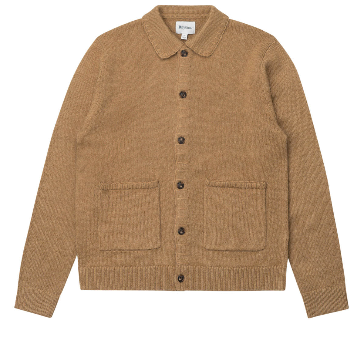 Rhythm Whip Stitch Long Sleeve Shirt - Tobacco image 5