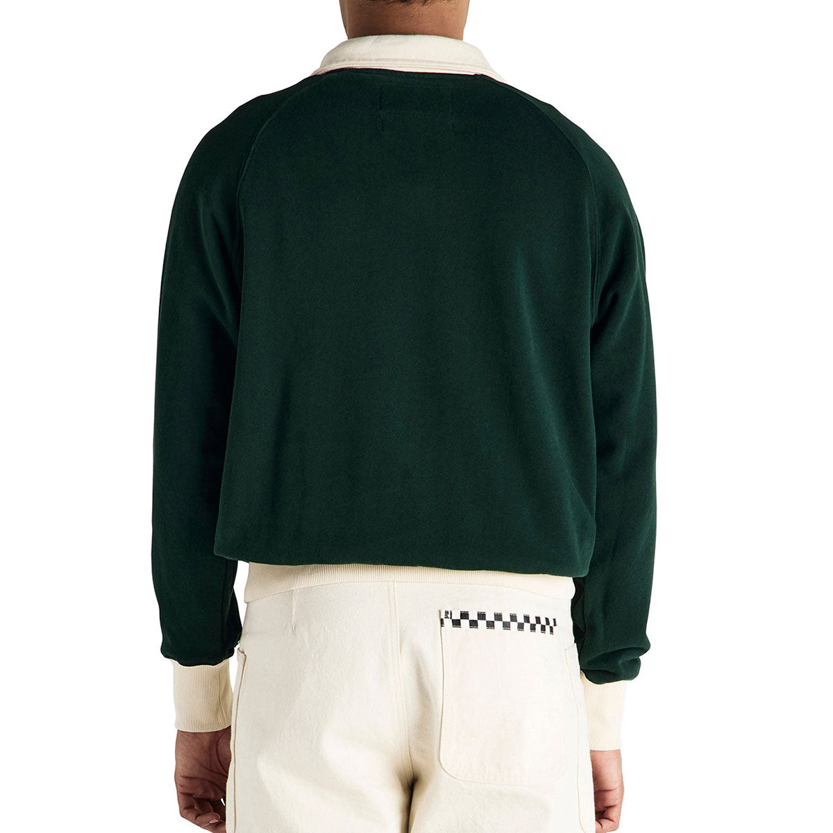 Deus Ex Machina Specter Zip Sweatshirt - Racing Green image 5