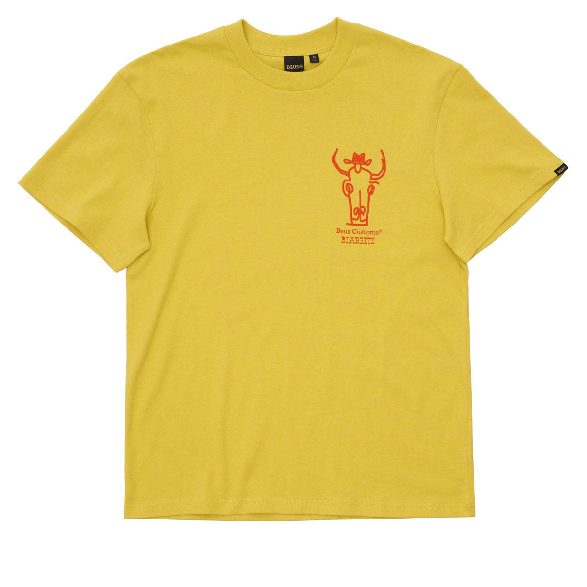 Deus Ex Machina Showdown T-Shirt - Super Lemon image 1