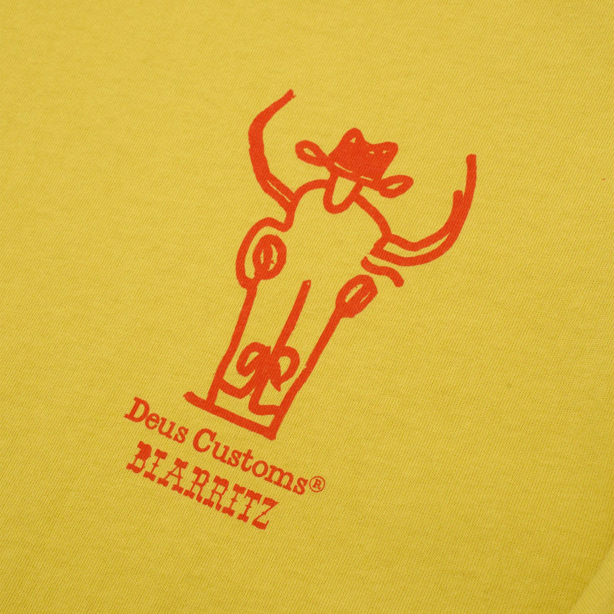 Deus Ex Machina Showdown T-Shirt - Super Lemon image 3