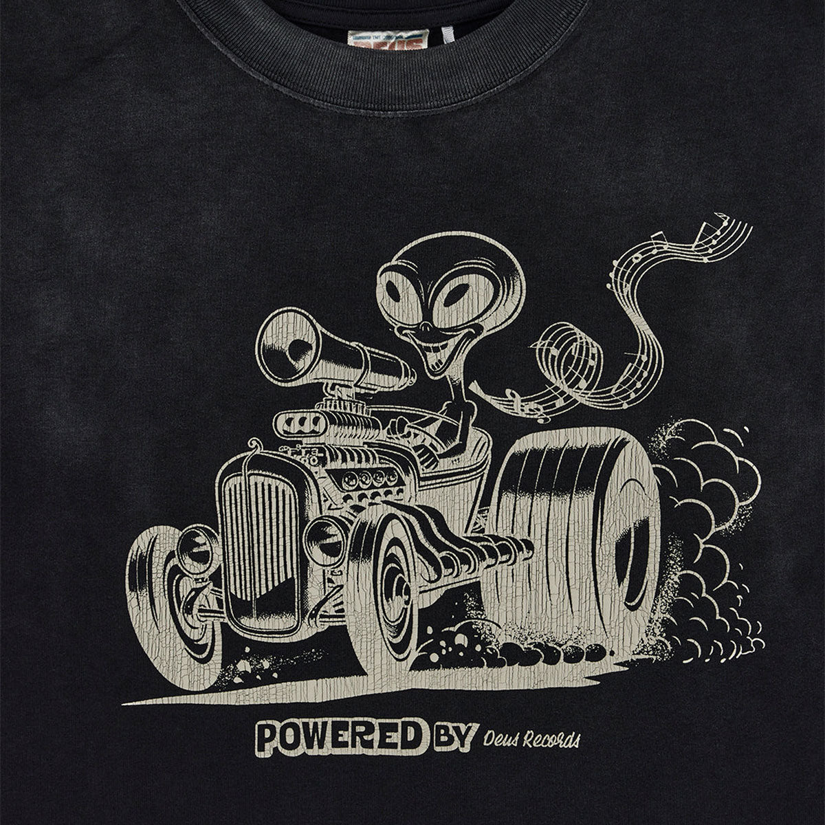 Deus Ex Machina Celestial Rod T-Shirt - Anthracite image 3