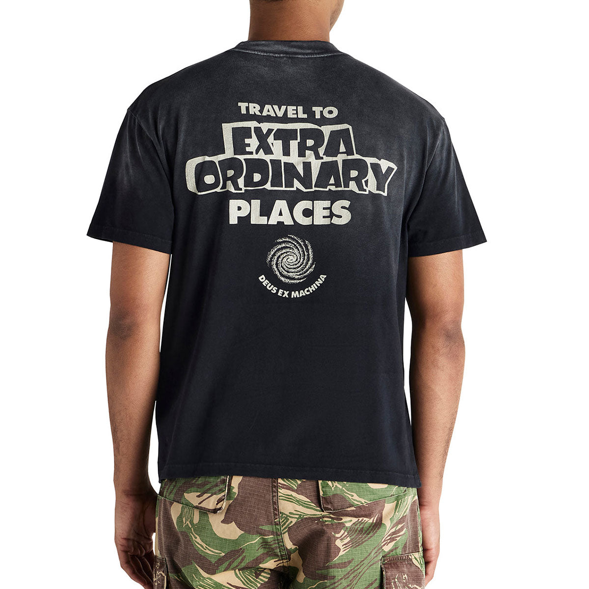 Deus Ex Machina Celestial Rod T-Shirt - Anthracite image 5