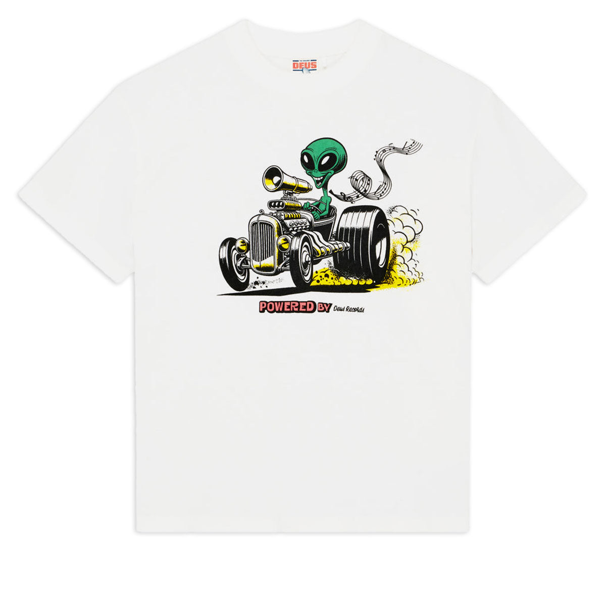 Deus Ex Machina Celestial Rod T-Shirt - Vintage White image 1