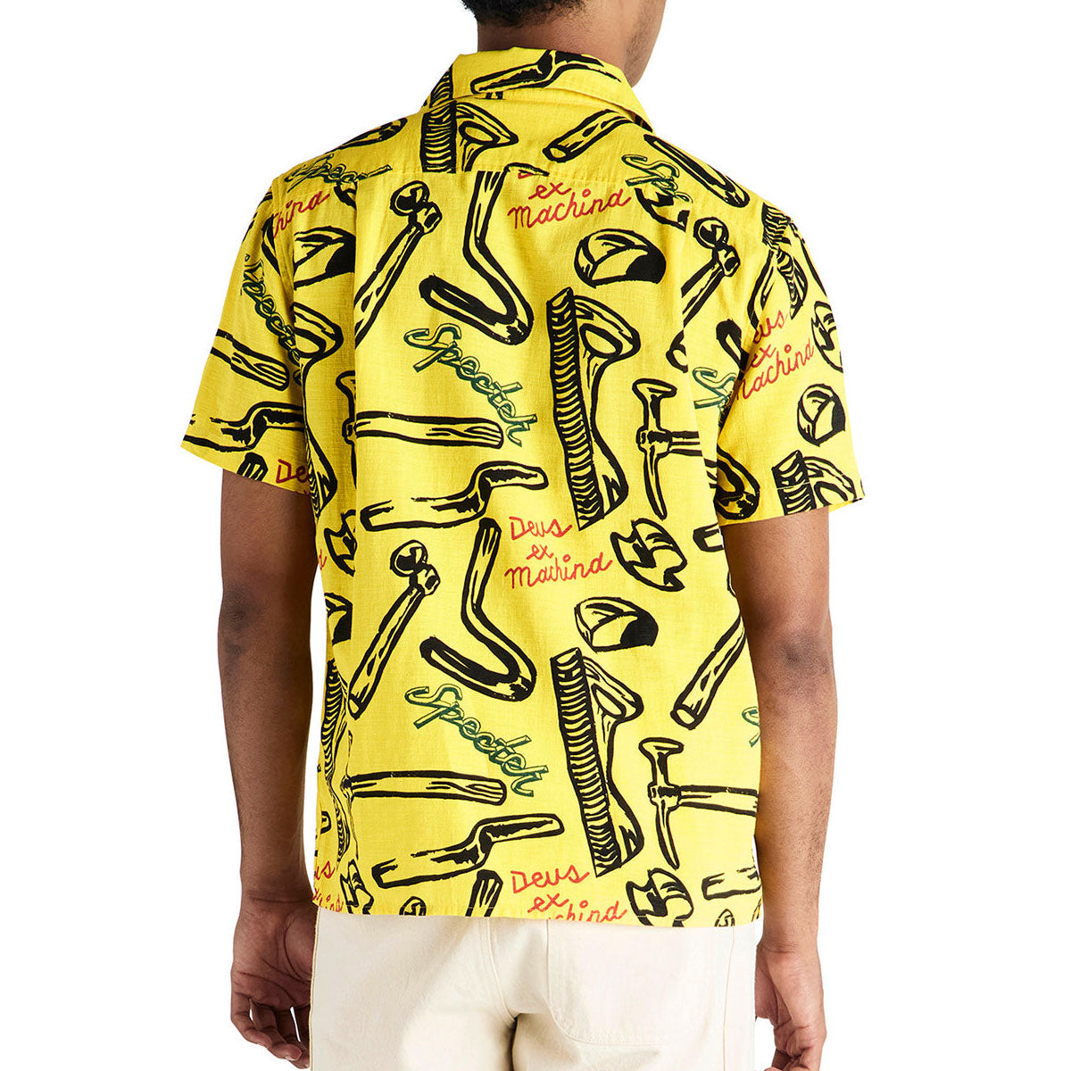 Deus Ex Machina Specter Tool Shirt - Canary Yellow image 2
