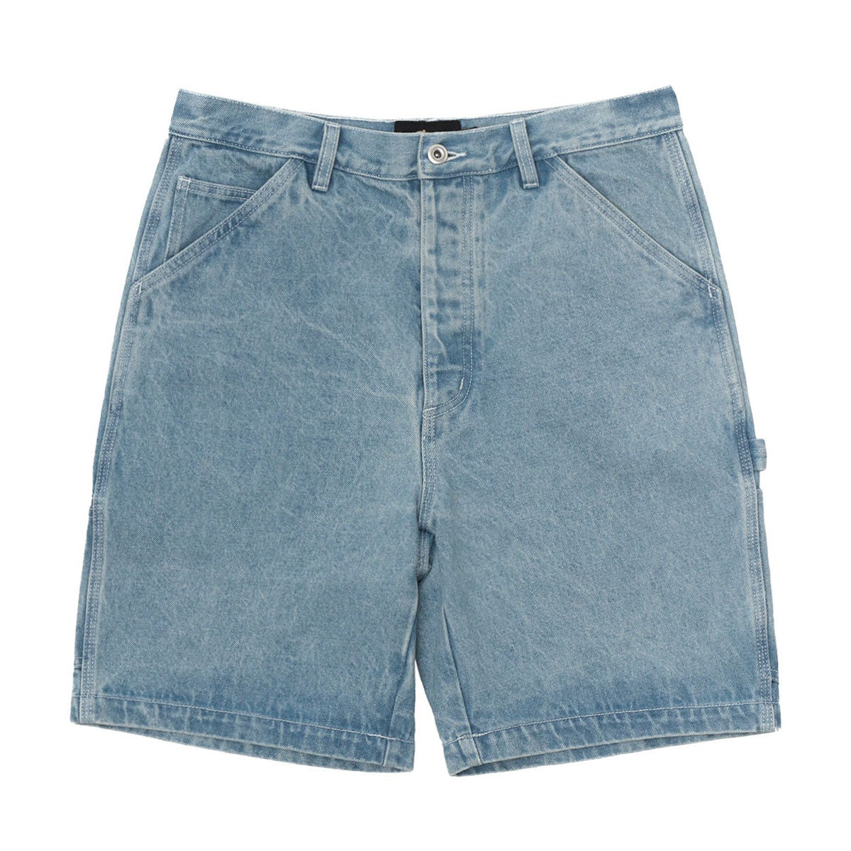 Deus Ex Machina Big Fella Denim Shorts - Light Stone image 1