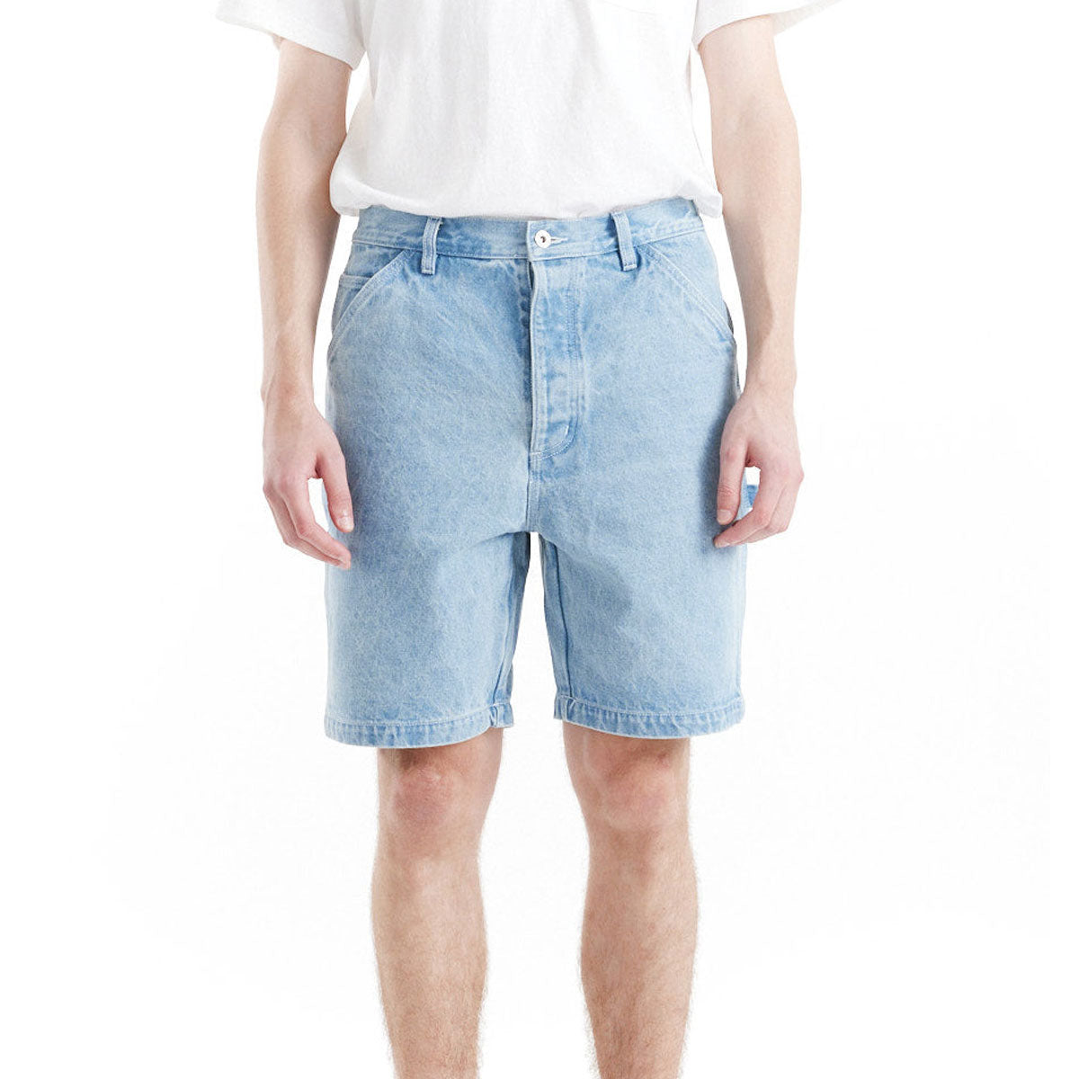 Deus Ex Machina Big Fella Denim Shorts - Light Stone image 3
