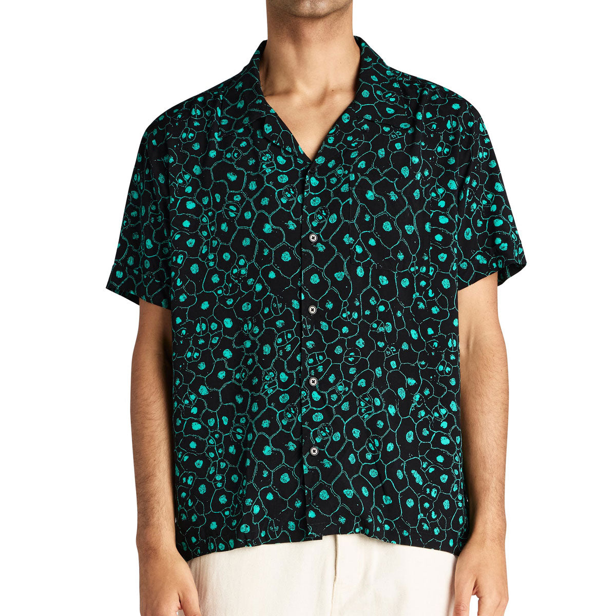 Deus Ex Machina Plant Cell Shirt - Biscay Green image 1