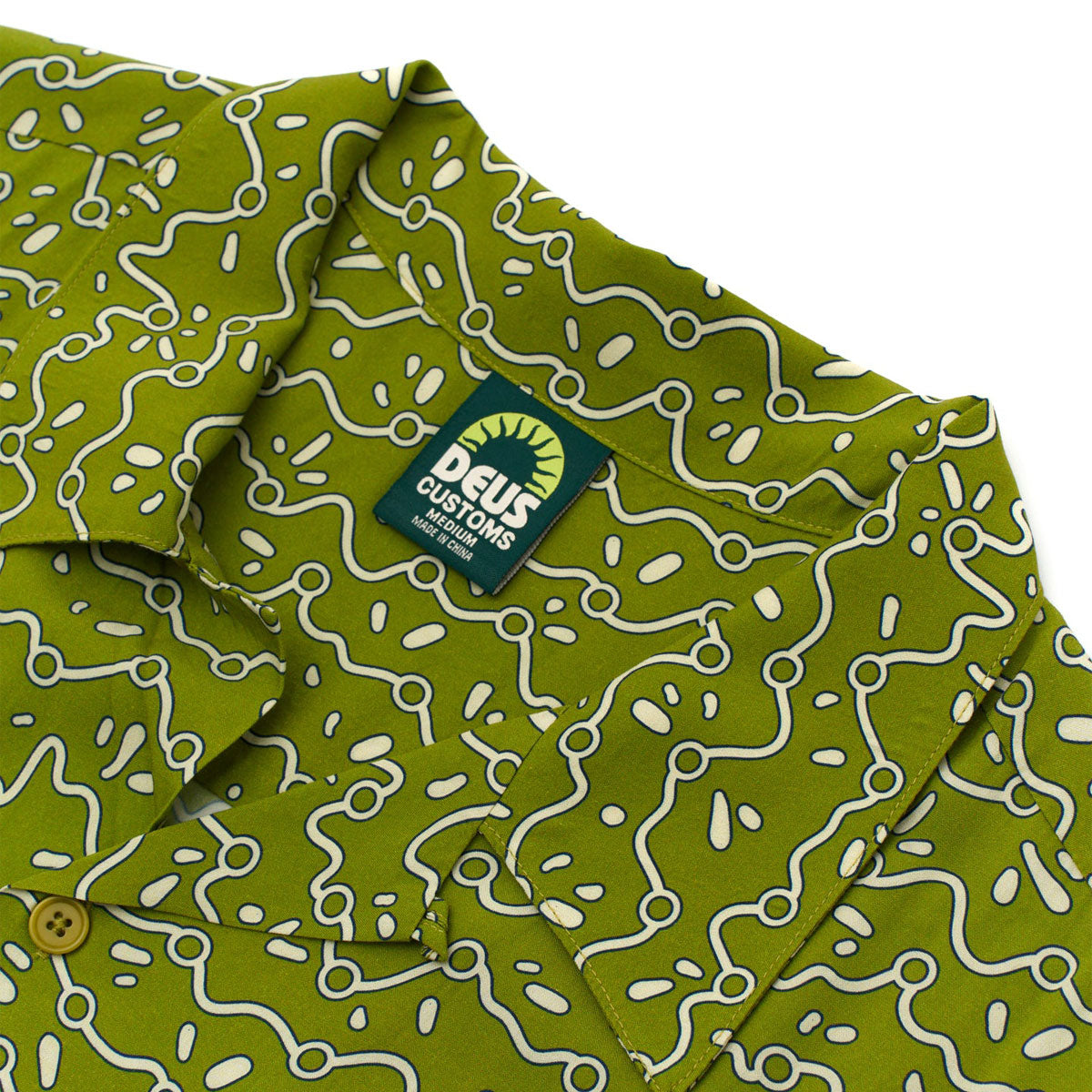 Deus Ex Machina Phosphene Shirt - Pear image 5