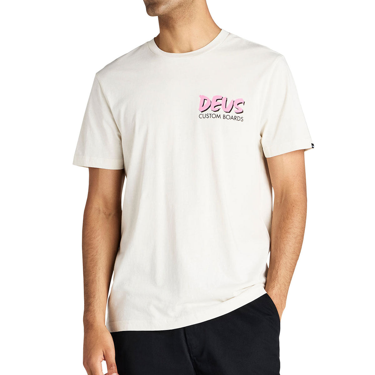 Deus Ex Machina Gonz T-Shirt - Vintage White image 3