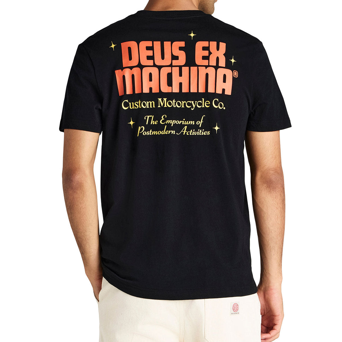 Deus Ex Machina Drop Down T-Shirt - Black image 4