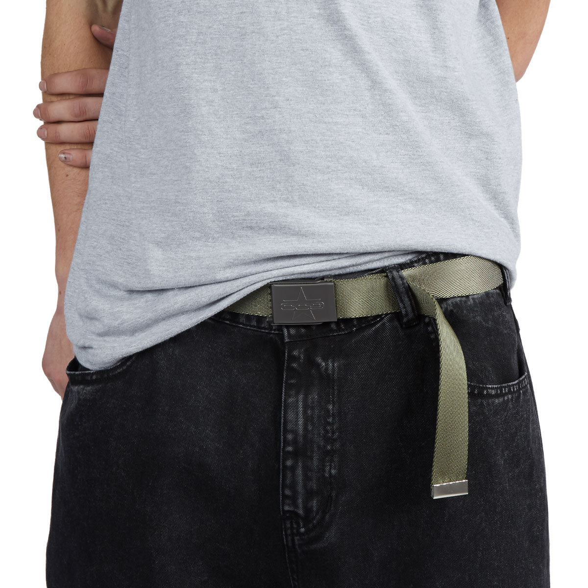 CCS Gunmetal 97 Star Web Belt - Purple image 3