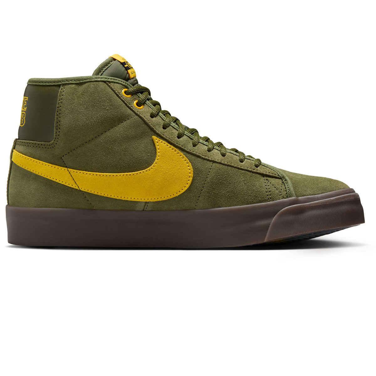 Nike SB x Anti-Hero Zoom Blazer Mid Shoes - Rough Green/Amarillo image 1