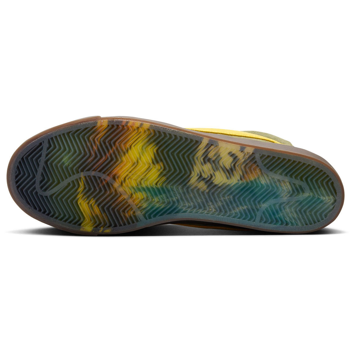 Nike SB x Anti-Hero Zoom Blazer Mid Shoes - Rough Green/Amarillo image 3