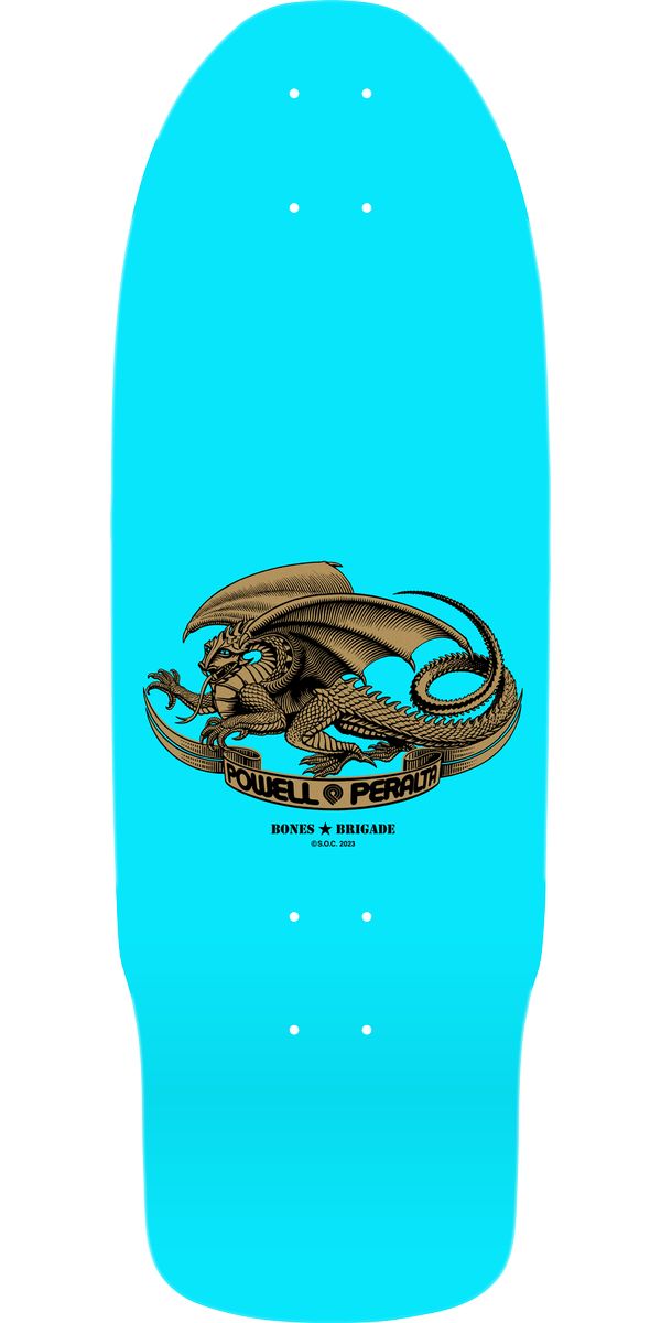 Bones Brigade Caballero Series 15 Skateboard Deck - Light Blue - 10.00