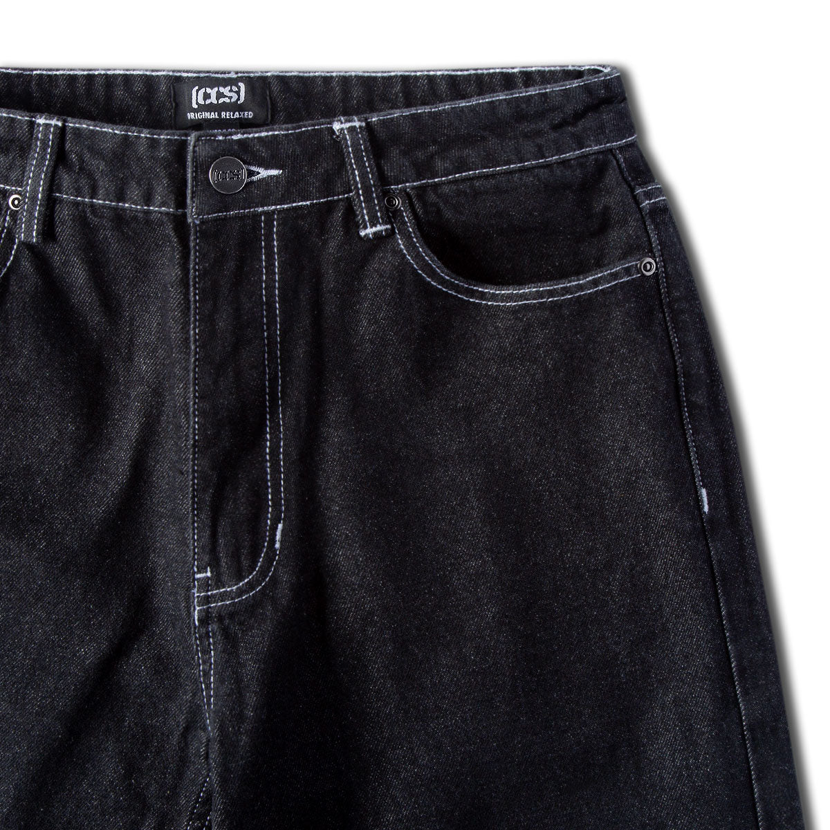 CCS Original Relaxed Denim Jeans - Overdyed Black image 6