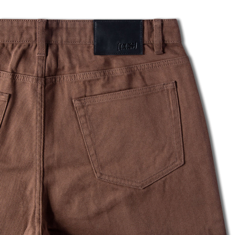CCS Original Relaxed Denim Jeans - Overdyed Brown