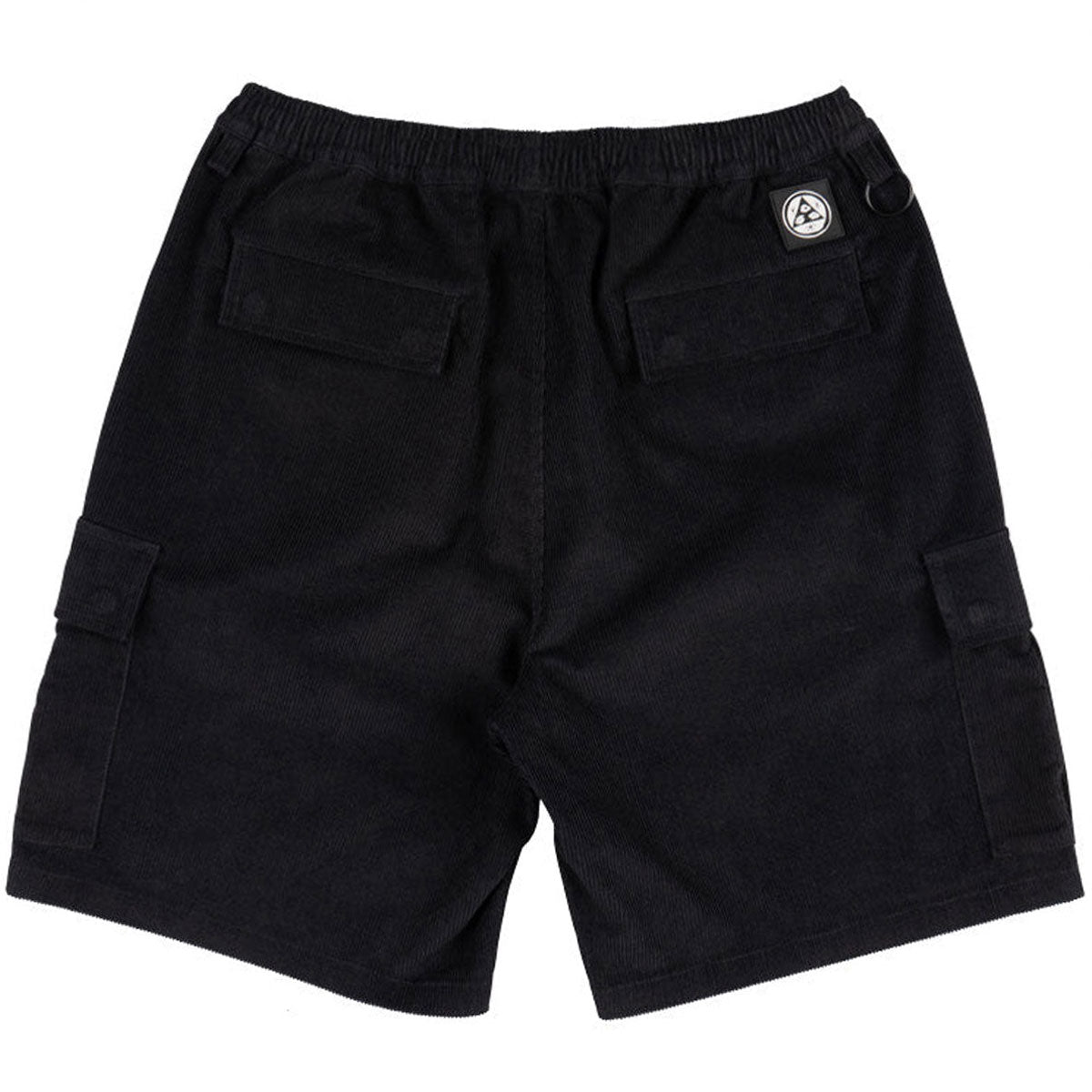 Welcome Chamber Corduroy Cargo Shorts - Black image 2