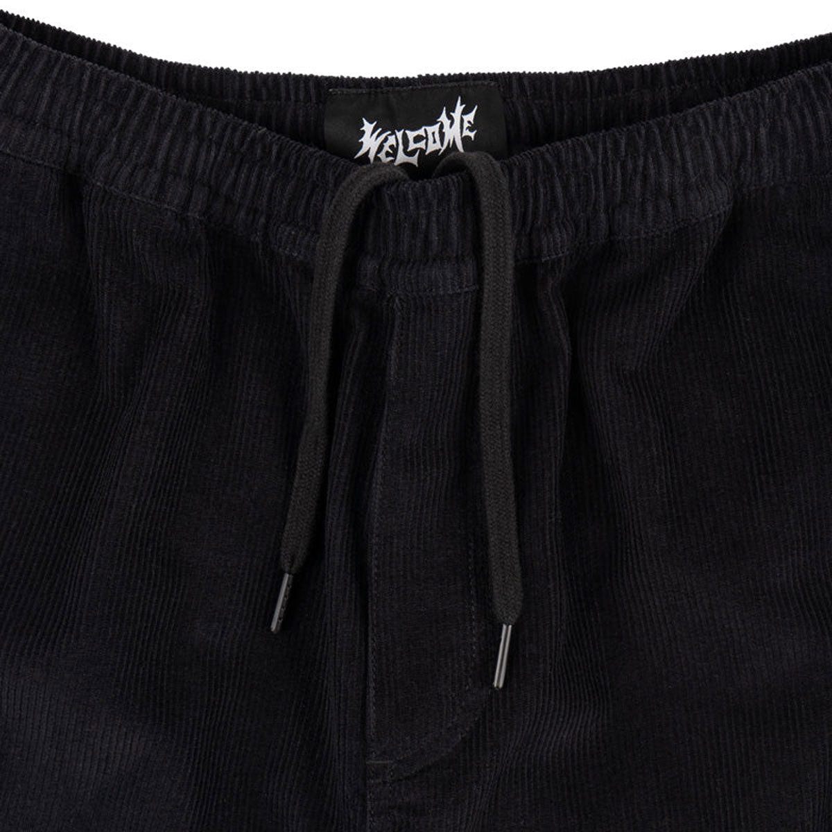 Welcome Chamber Corduroy Cargo Shorts - Black image 4