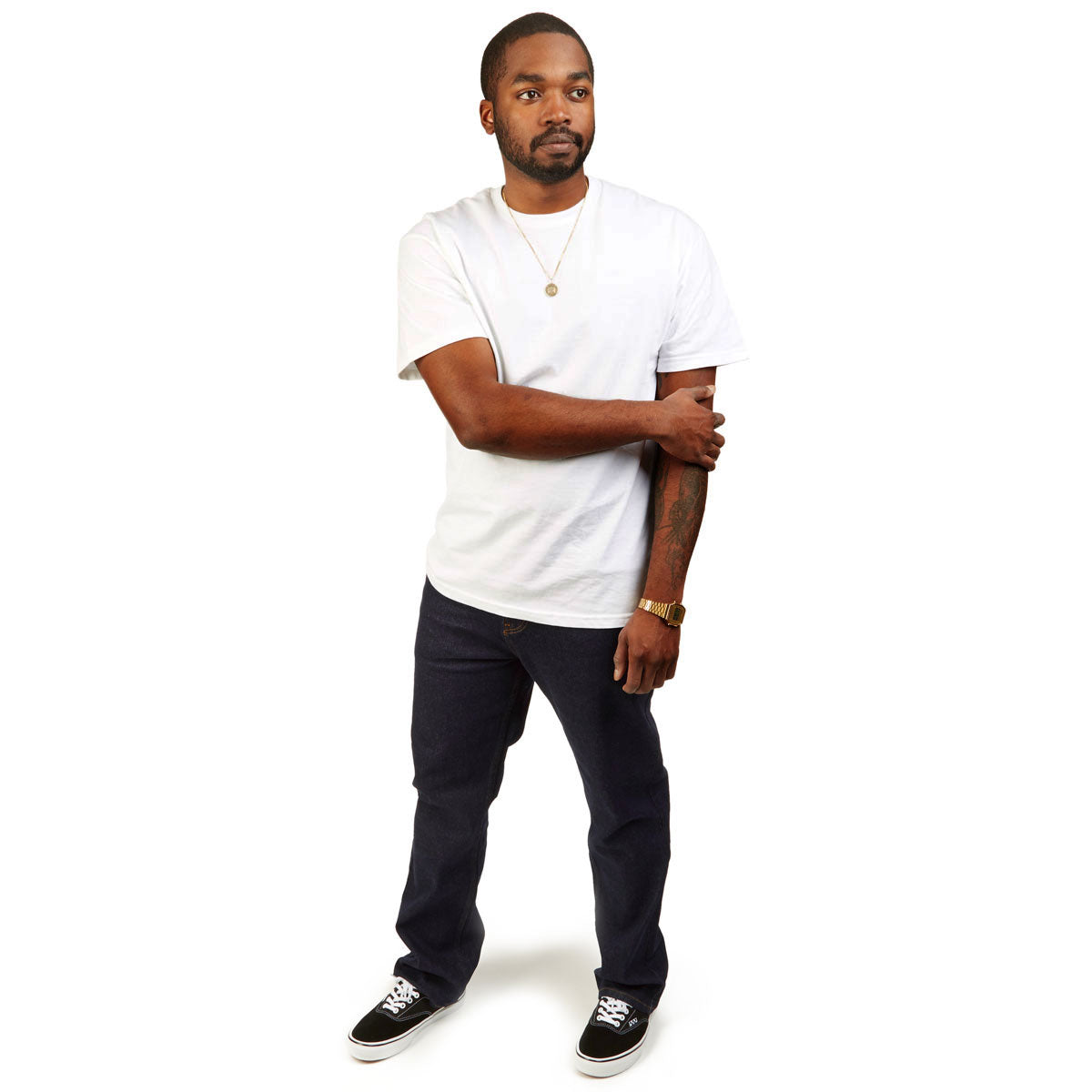 CCS Straight Stretch Denim Jeans - 12oz Indigo image 3
